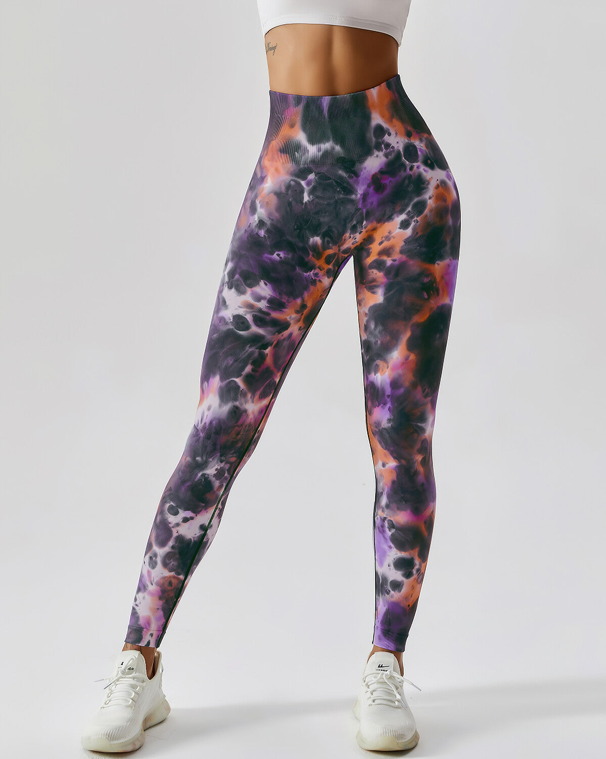 Leggings senza cuciture Eliana - Viola