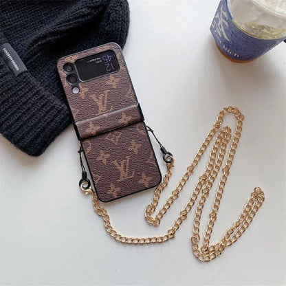 Leather Chain Galaxy Case For Samsung