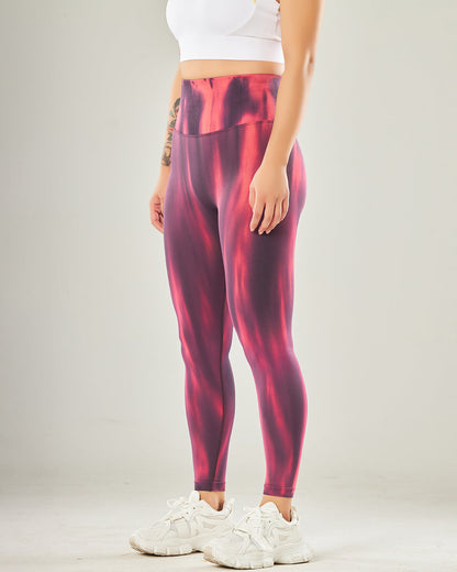 Leggings senza cuciture Hannah - Rosso