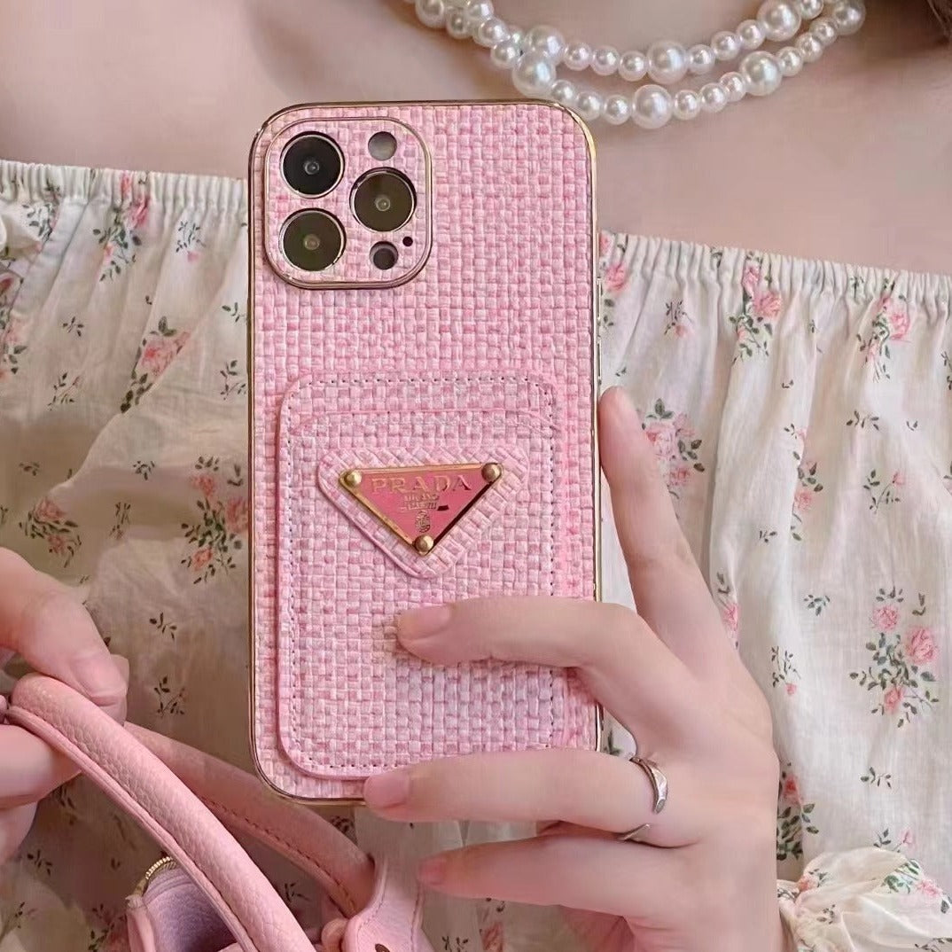 Weave Pattern Phone Case For iPhone