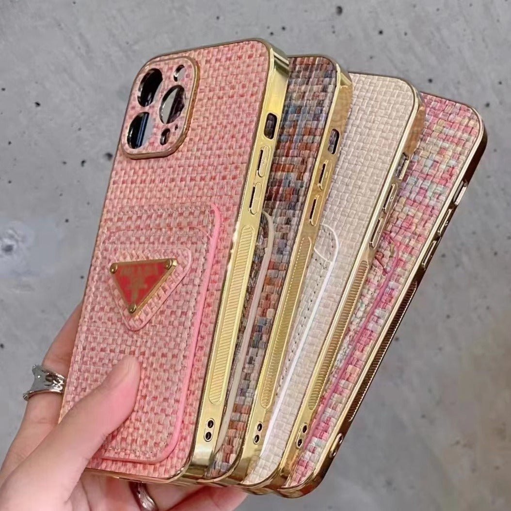 Weave Pattern Phone Case For iPhone