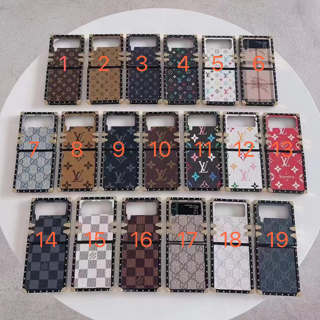 Quadratische Galaxy Z Hülle für Samsung