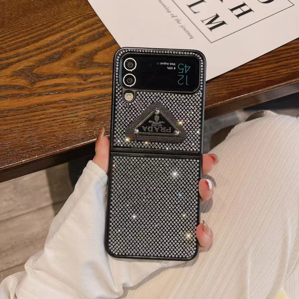 Schwarze Bling Galaxy Hülle für Samsung