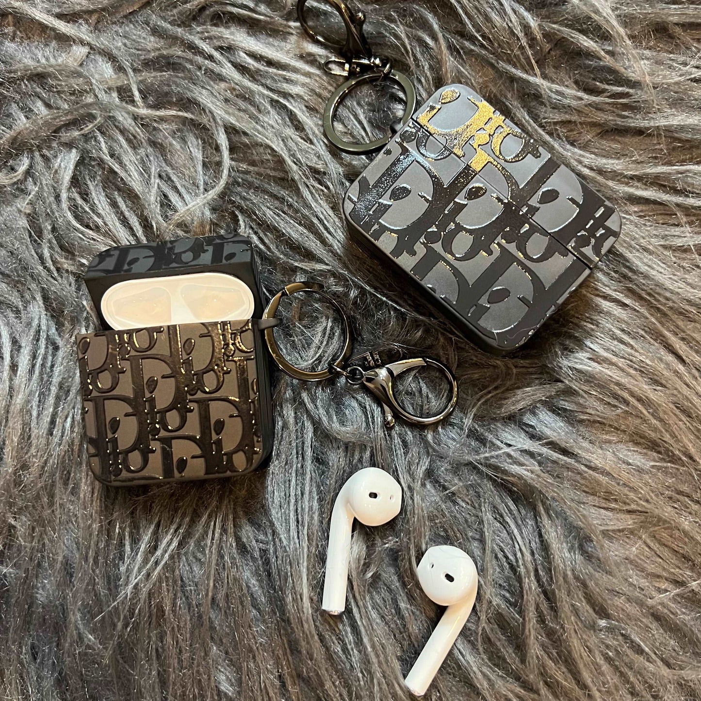 Black Big Deal AirPods Case