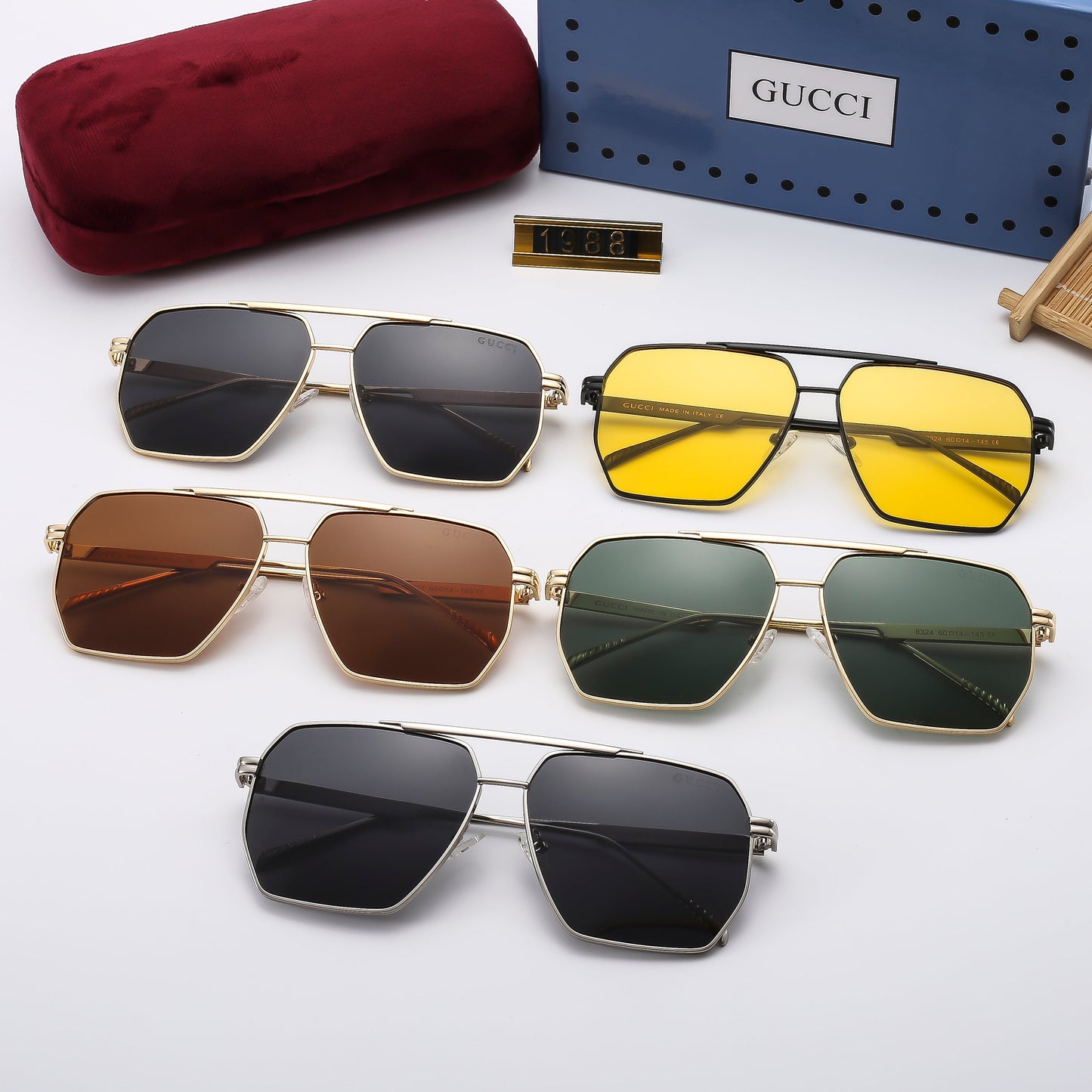 Nuovi occhiali da sole Aviator
