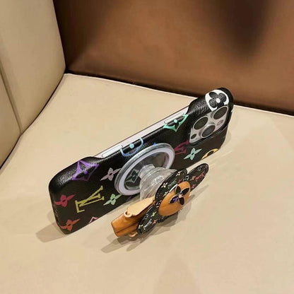 Custodia per telefono MagSafe con bambola in rilievo per iPhone