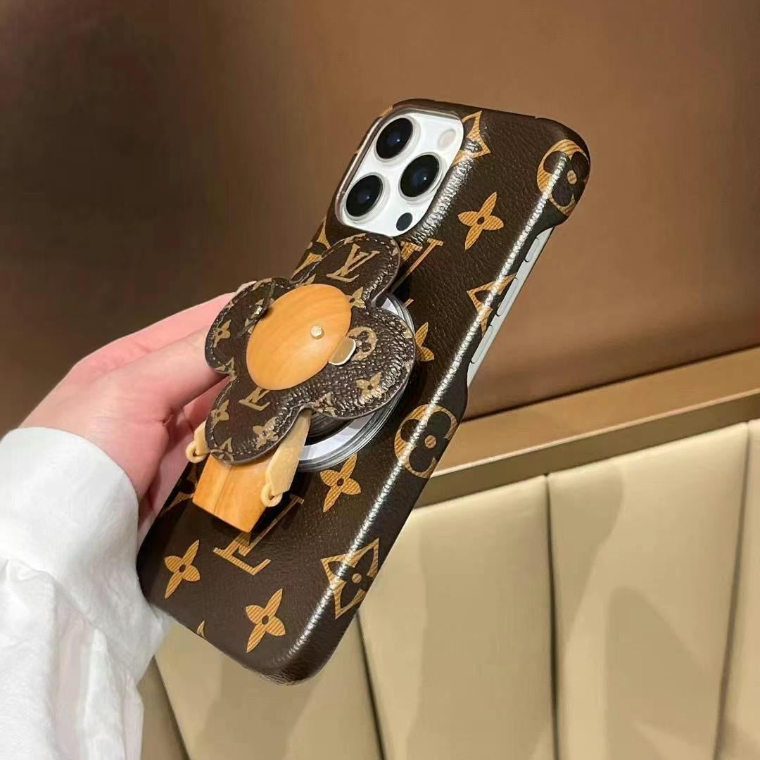Embossed Doll MagSafe Phone Case For iPhone