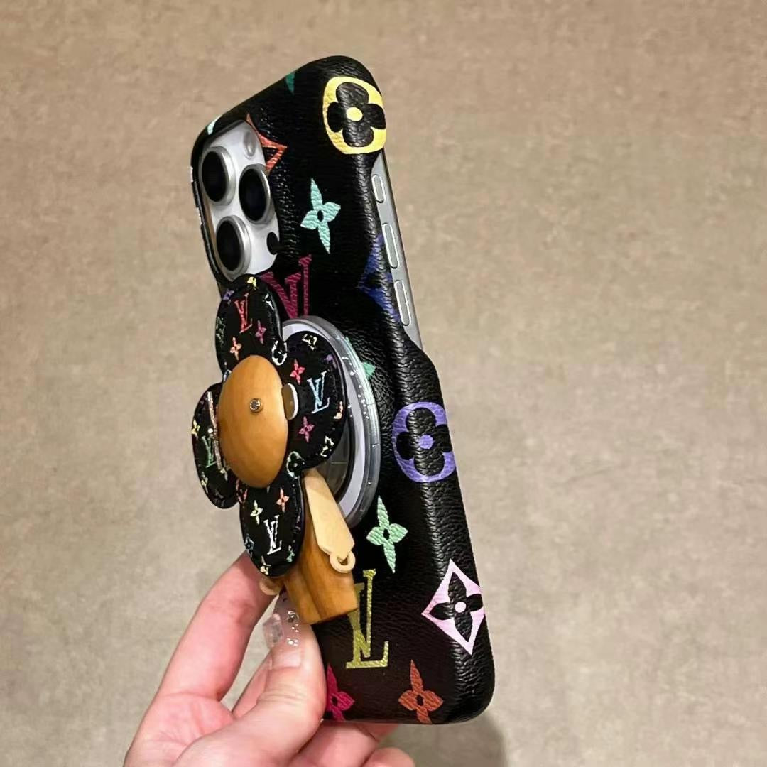 Embossed Doll MagSafe Phone Case For iPhone