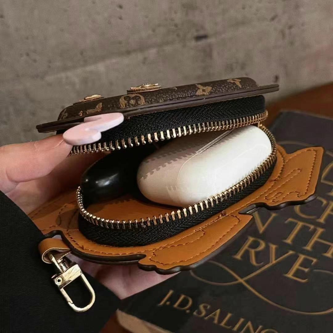 Custodia per auricolari a forma di rana carina 