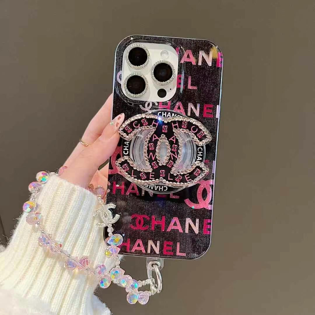 Custodia MagSafe Bling Rose Pink per iPhone