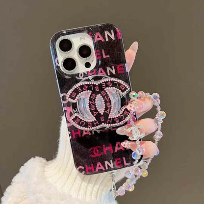 Custodia MagSafe Bling Rose Pink per iPhone