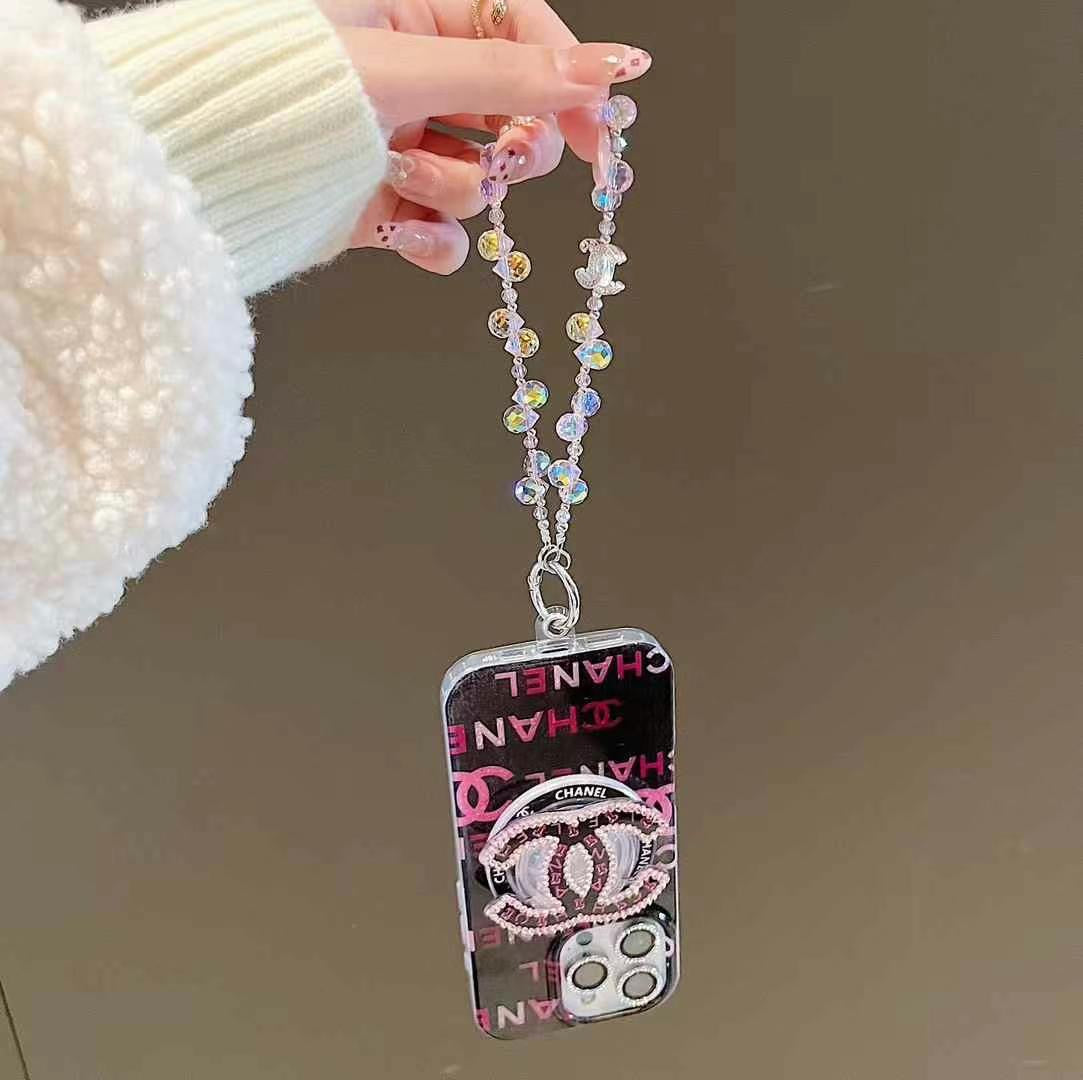 Custodia MagSafe Bling Rose Pink per iPhone