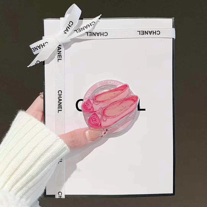 Custodia MagSafe a forma di cuore rosa per iPhone