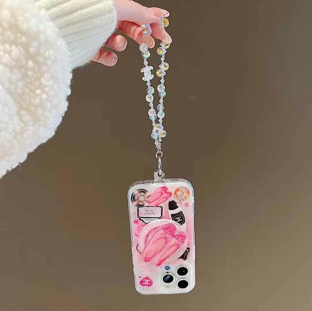 Custodia MagSafe a forma di cuore rosa per iPhone