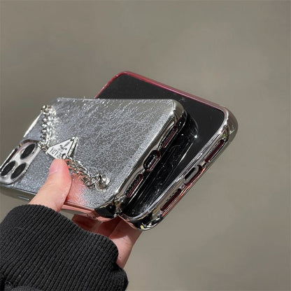 Silver Chain Phone Case For iPhone