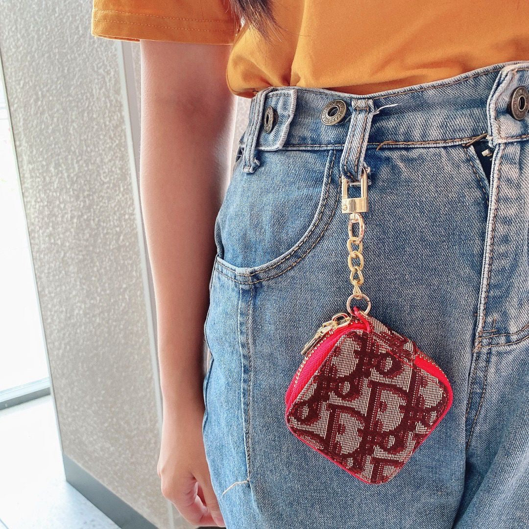 Square Colorful Earphone Case