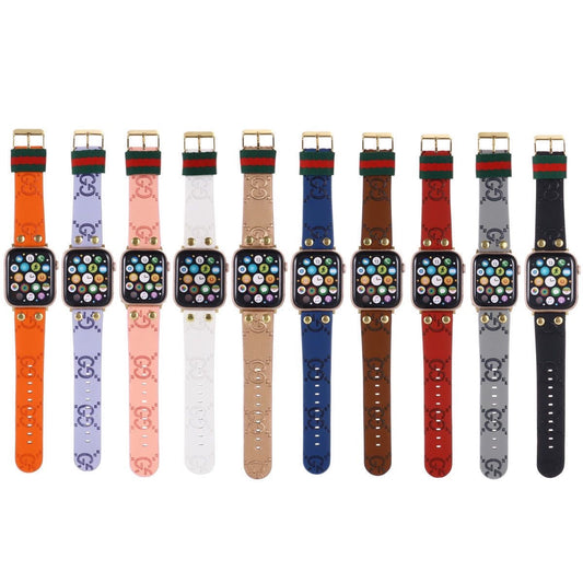 Floral Printed Apple Watch Straps