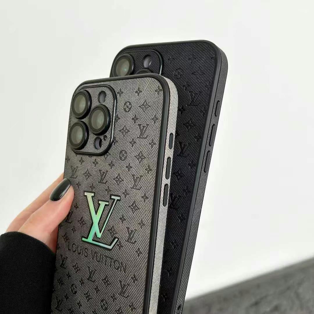 Custodia per telefono con texture cangiante per iPhone