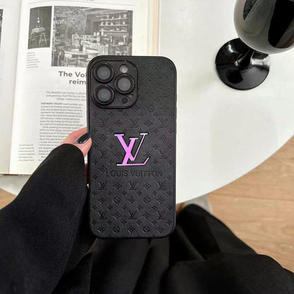 Custodia per telefono con texture cangiante per iPhone