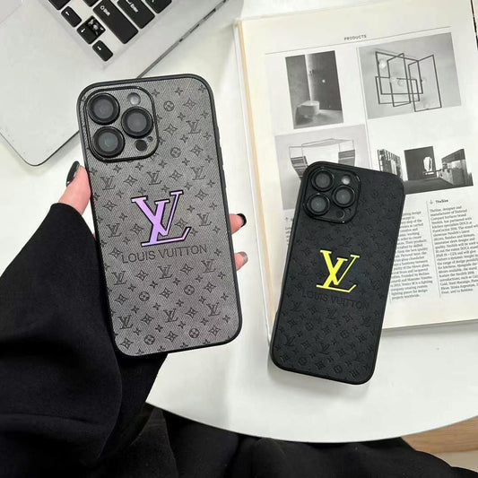 Custodia per telefono con texture cangiante per iPhone