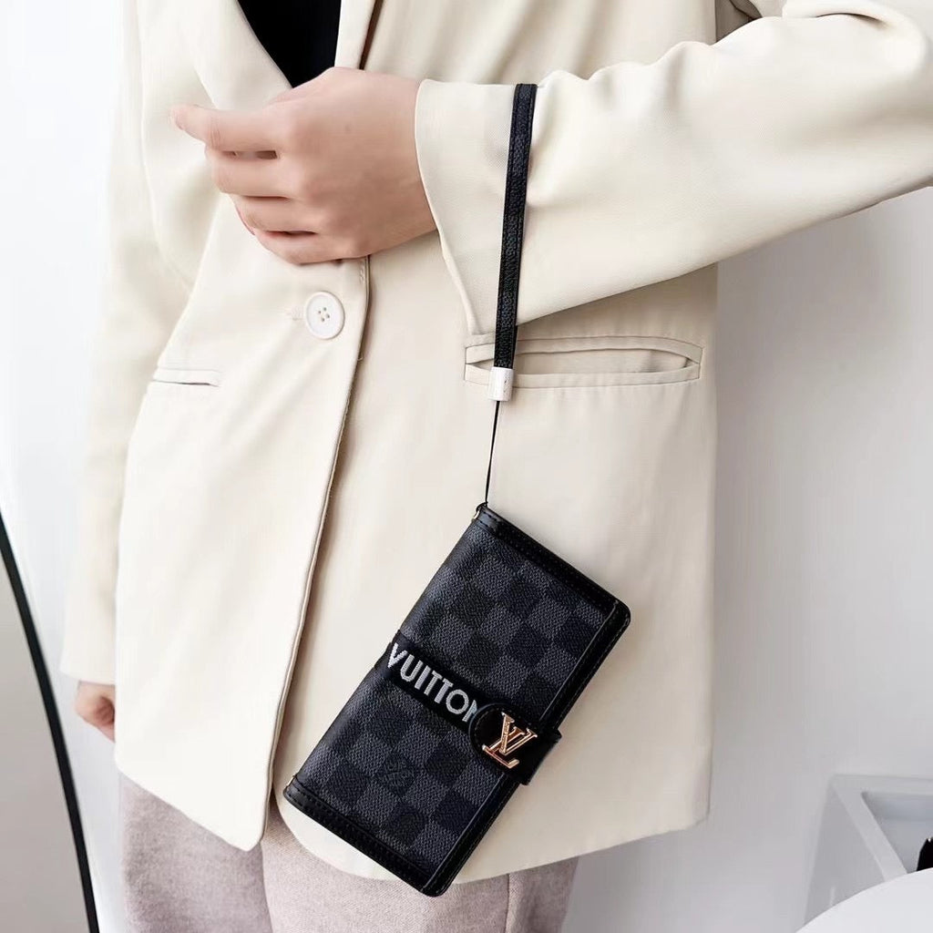 Custodia classica per iPhone con portafoglio