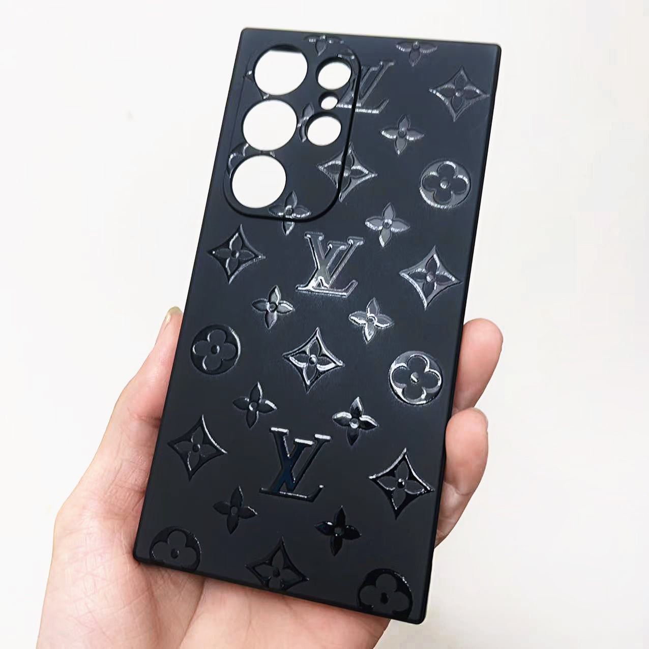 Black Trendy Galaxy Case For Samsung