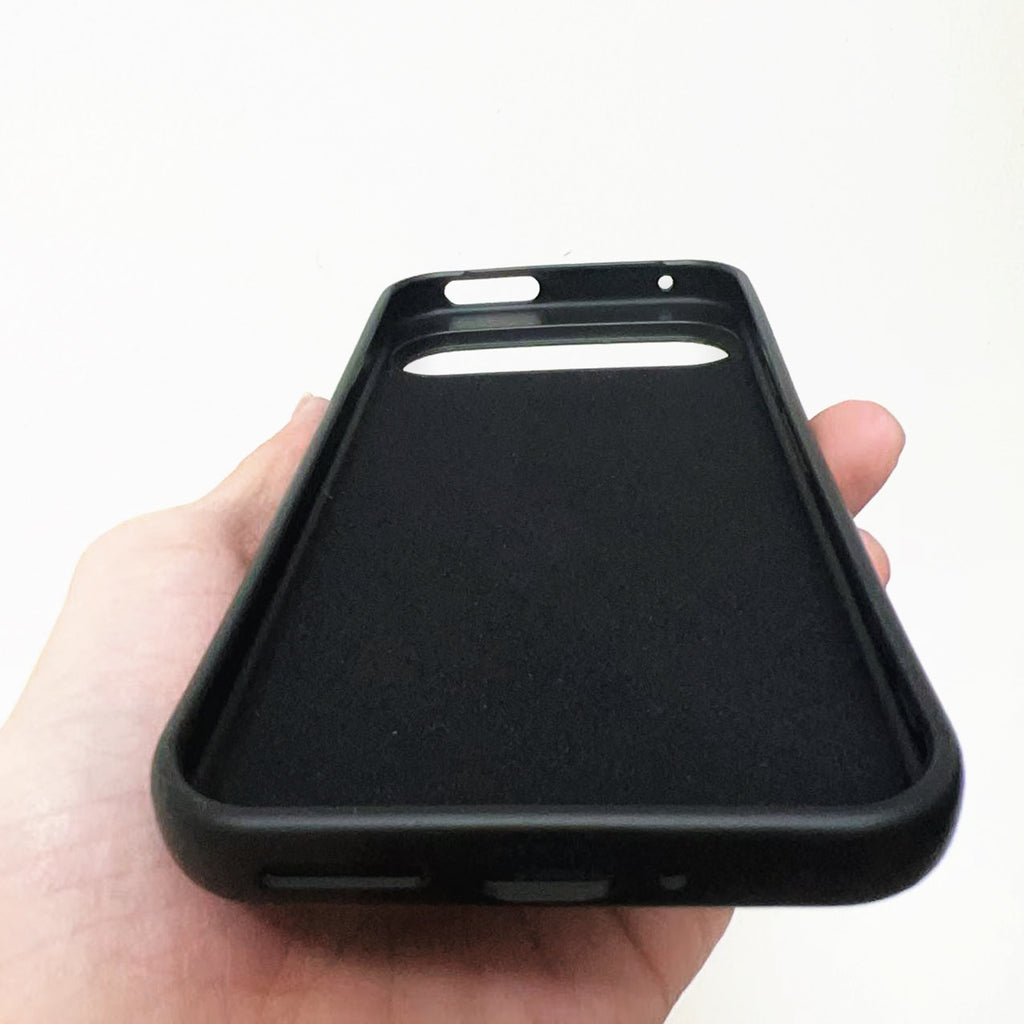 Black Trendy Pixel Case For Google