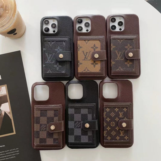 Étui en cuir pour Samsung Galaxy
