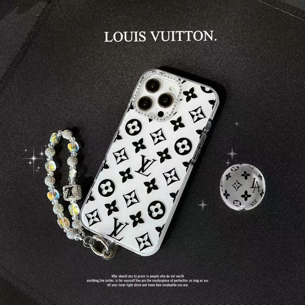 White Chain Phone Case For iPhone
