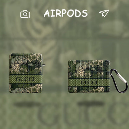 Green Flowers AirPods Case - ERPOQ