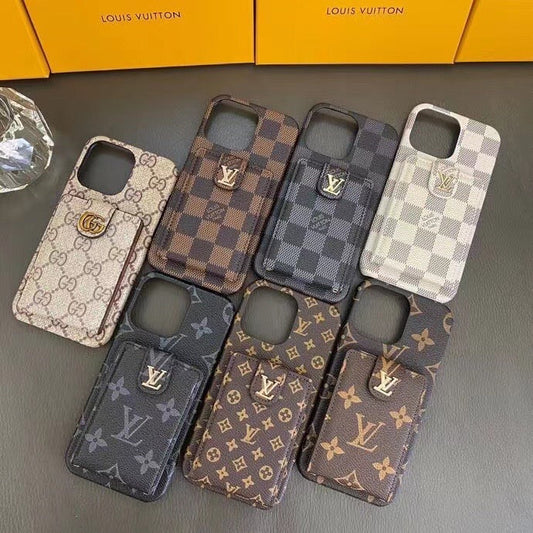 Étui Galaxy en cuir ouvert pour Samsung
