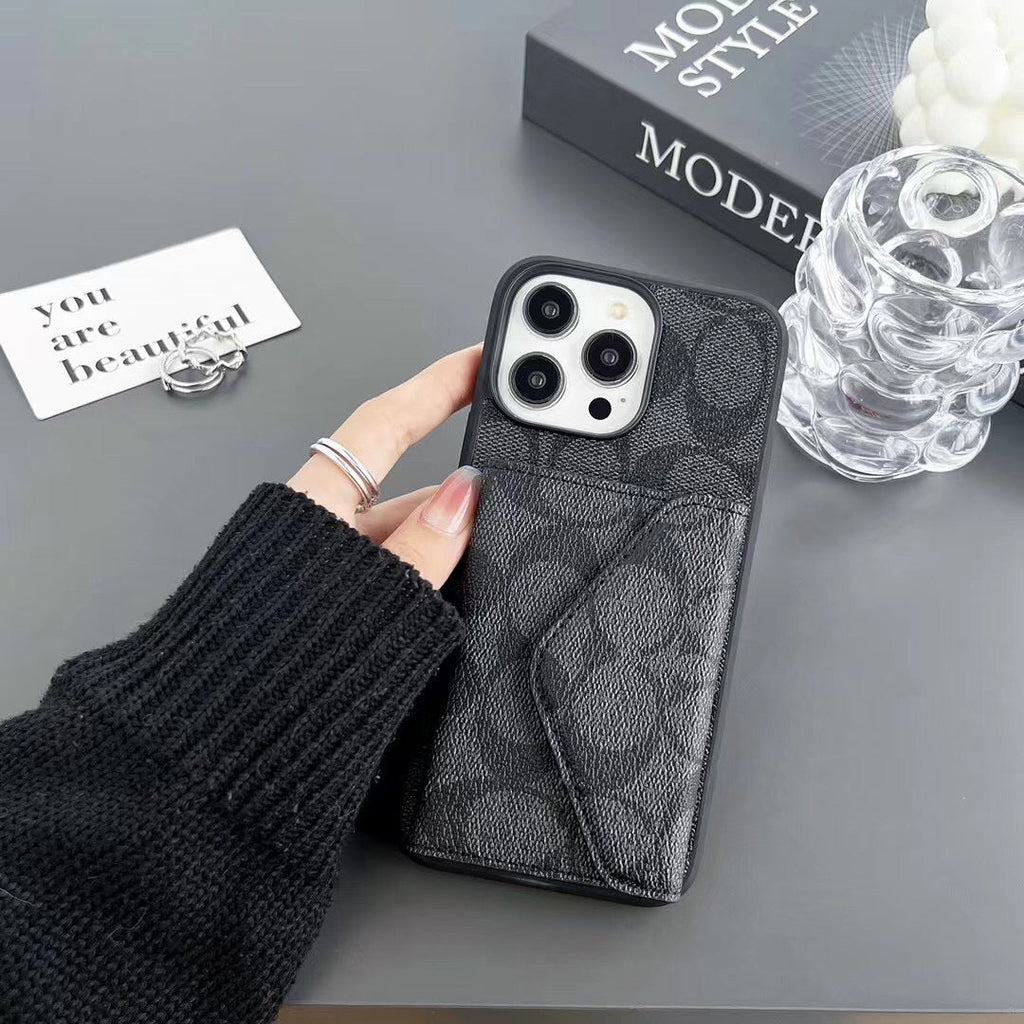 Leder-Münz-Galaxy-Hülle für Samsung