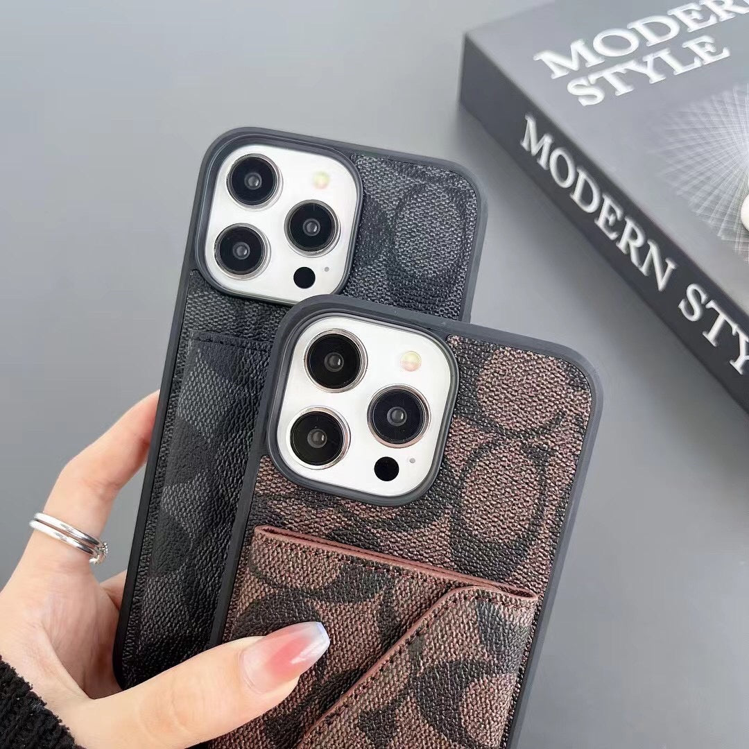 Leather Coin Phone Case For iPhone