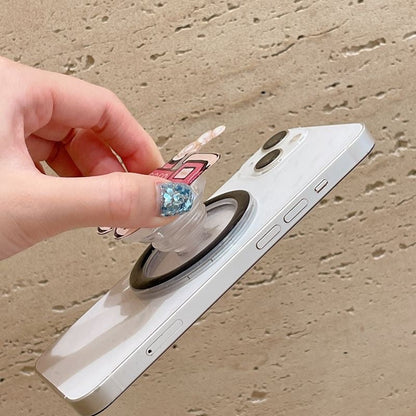 Transparent Fashion MagSafe Phone Holder