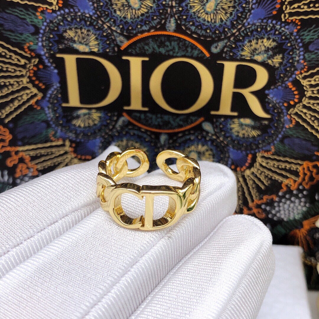 Golden Hollow Ring