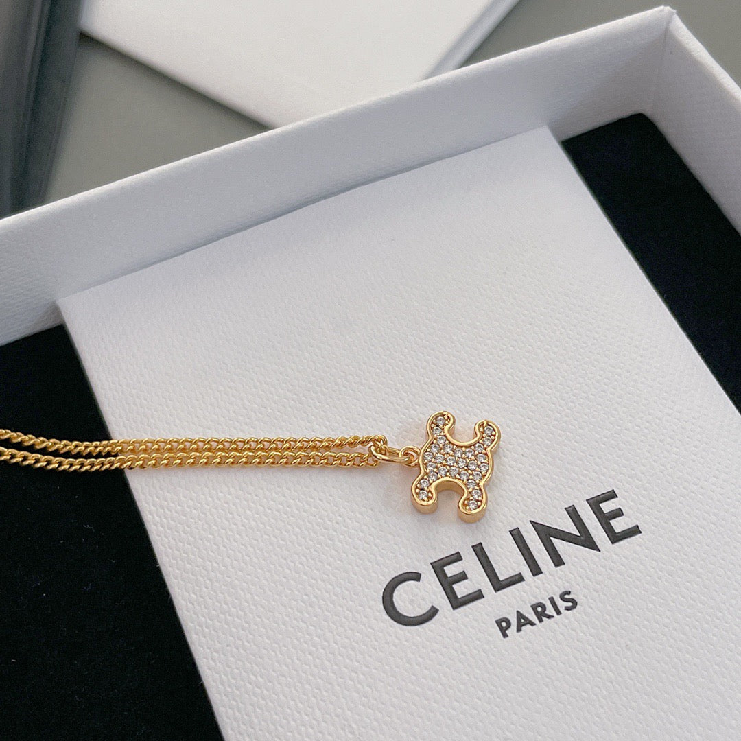 Trendy Golden Chain Necklace