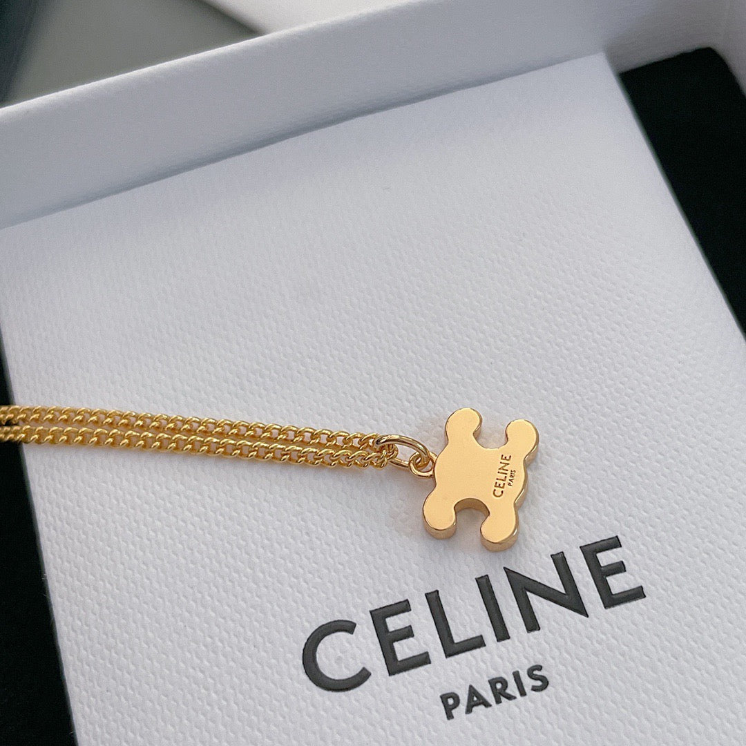 Trendy Golden Chain Necklace