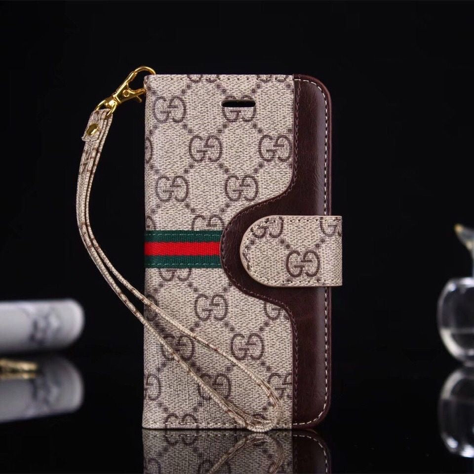 Samsung Galaxy All Series - Fashion Leather Stitching Lanyard Phone Case - ERPOQ