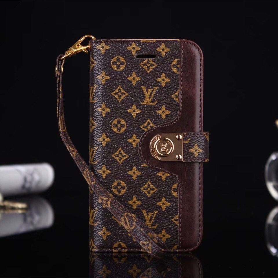 Samsung Galaxy All Series - Fashion Leather Stitching Lanyard Phone Case - ERPOQ