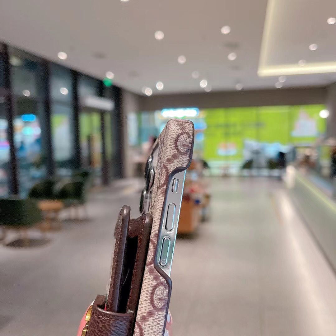 Braunes Design Galaxy Case für Samsung 