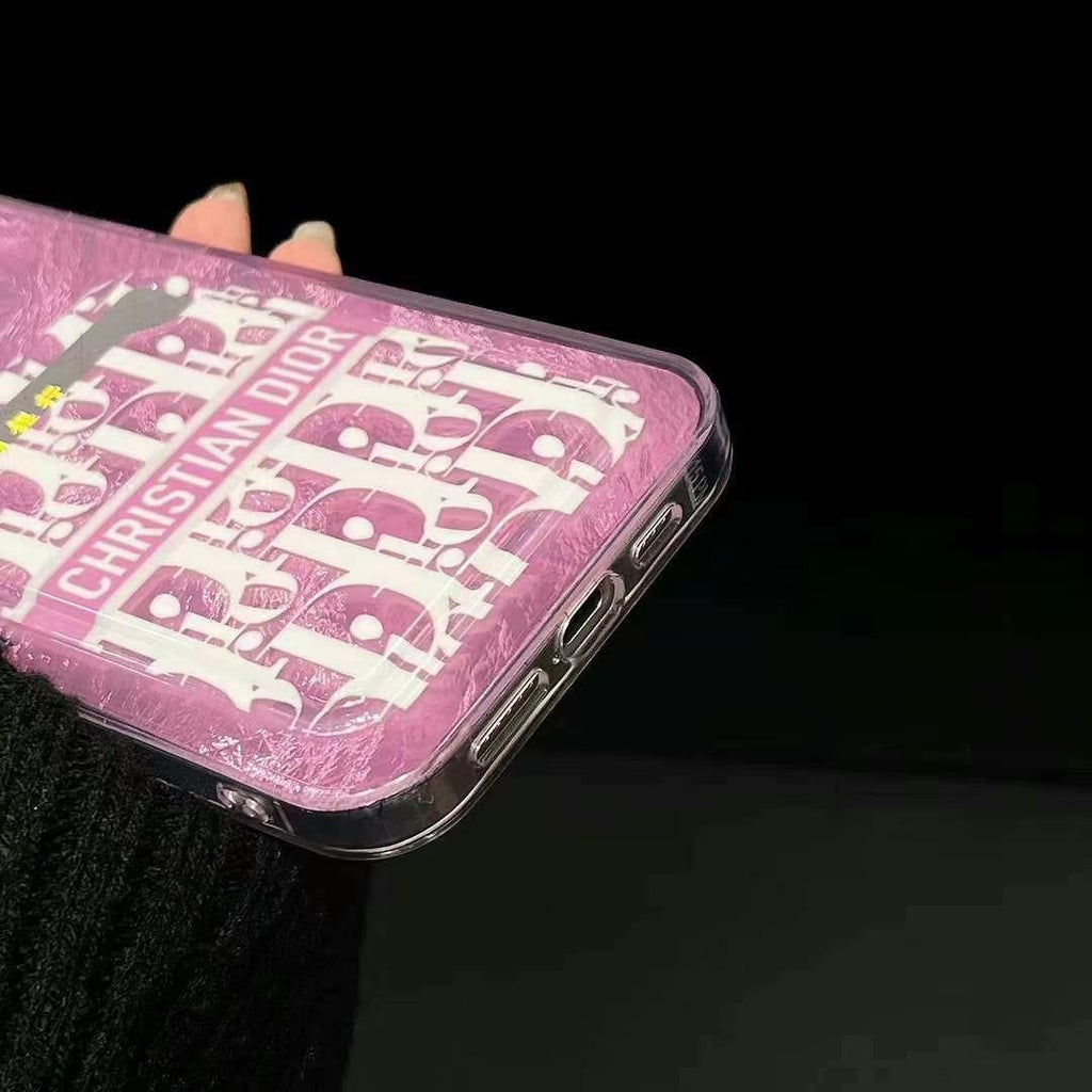Custodia per telefono Pink Feel per iPhone