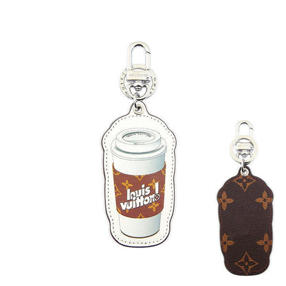 Brown Cups Keychain Pendant