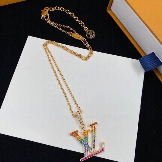 Colorful Pendant Necklace