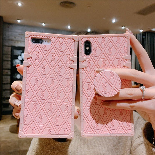 Pink Square Galaxy Case For Samsung