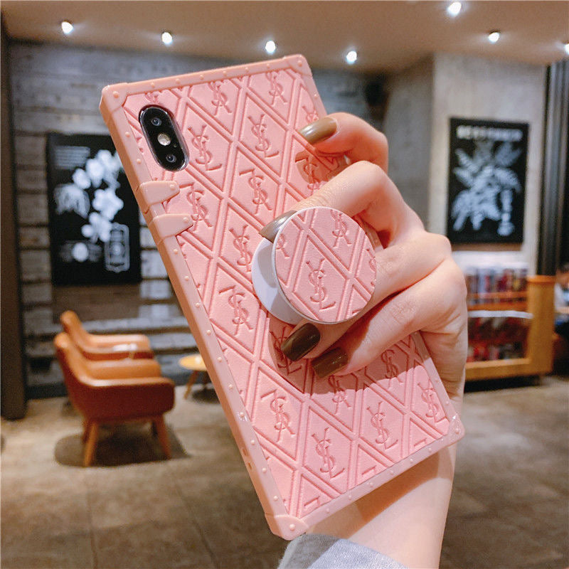 Pink Square Galaxy Case For Samsung