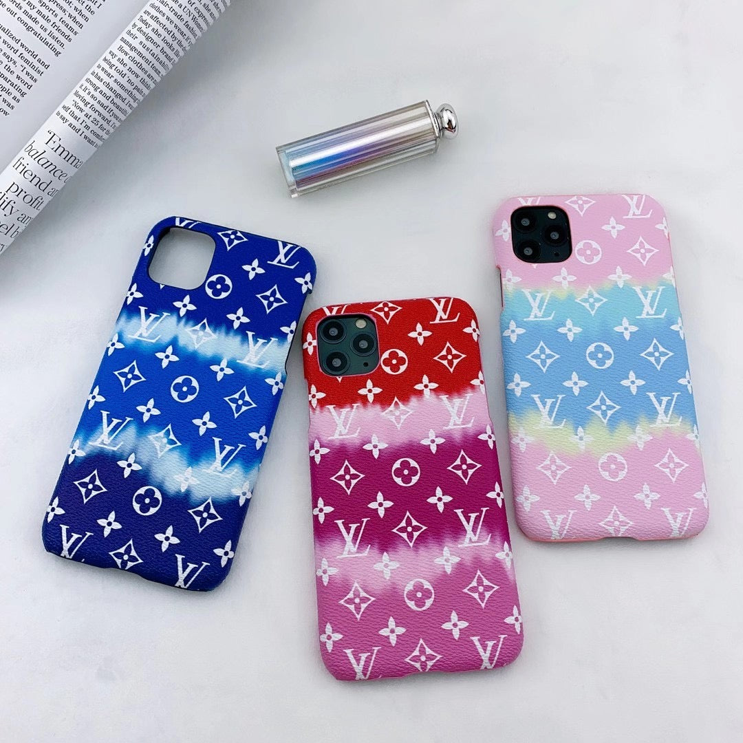 Flower Color Phone Case For iPhone