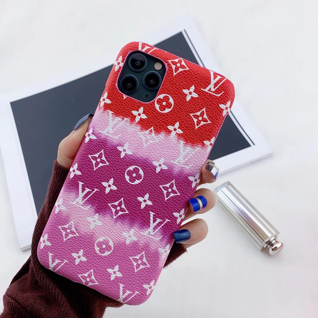 Flower Color Phone Case For iPhone