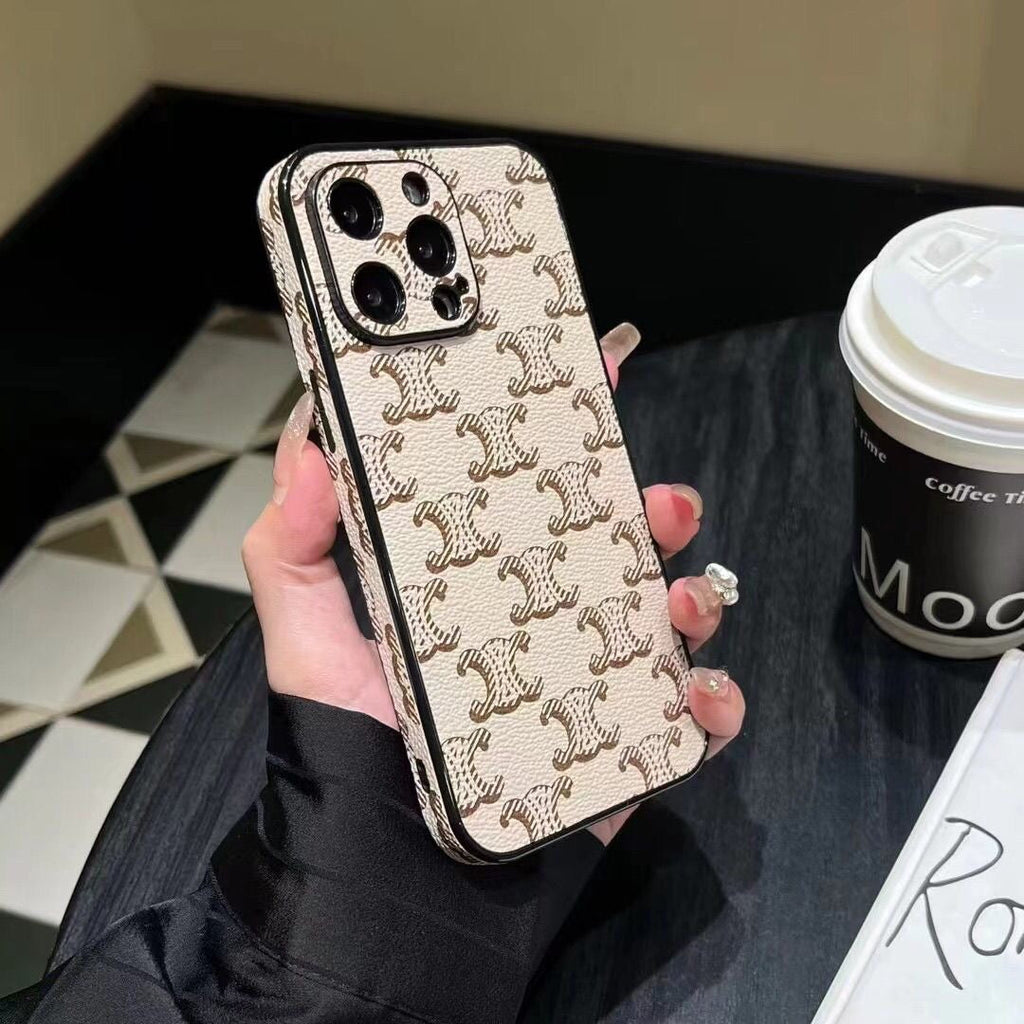 Custodia classica grigia per iPhone