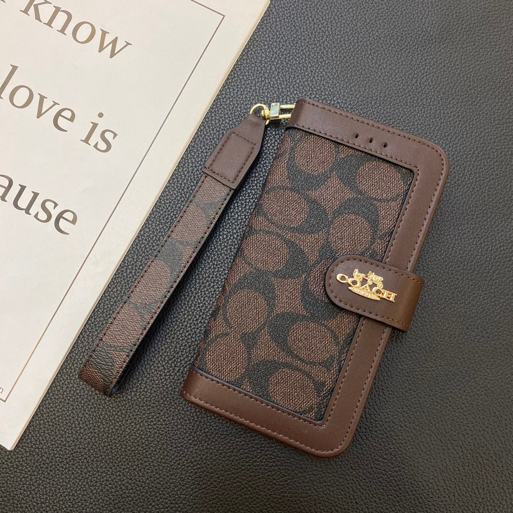 Neue Flip-Leder-Galaxy-Hülle für Samsung 