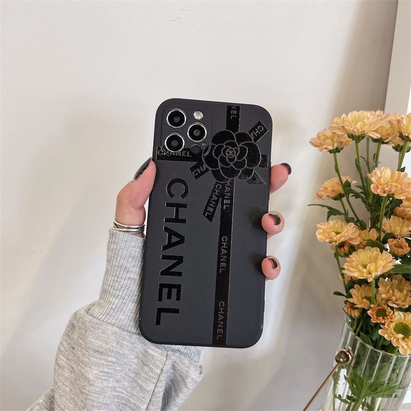 Black Stain Phone Case For iPhone